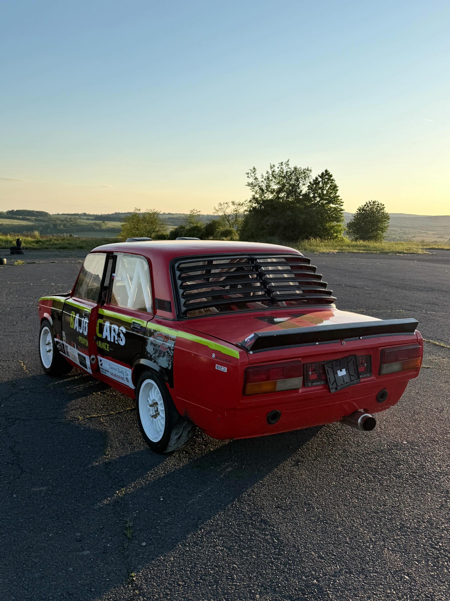 BAJO Cars Performance Motorsport — zadný pohľad